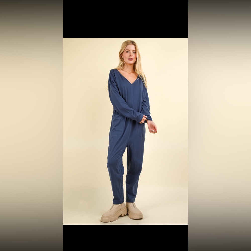 Blue Women's Jumpsuit